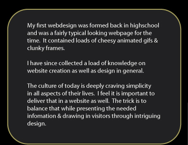 Fiery Chariot Designs Web Design
